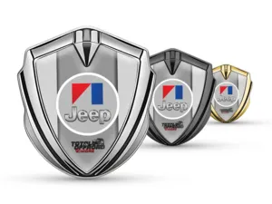 Jeep 3d Emblema Badge Stile Max Metal Robusto 3D